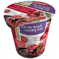 Твор. Десерт 4% вишня шоколад 150г*20 пл/ст Минск МЗ №1